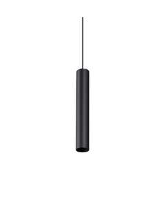 Полилей LOOK SP1 ROUND D40 H250 NERO 371573 Ideal Lux 1xGU10 | Osvetlenieto.bg