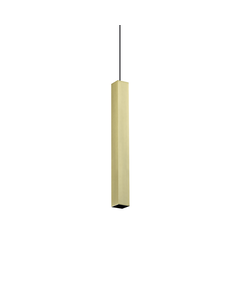 Полилей LOOK SP1 SQUARE D40 H400 OTTONE 366982 Ideal Lux 1xGU10 | Osvetlenieto.bg