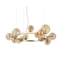 Полилей PERLAGE SP14 AMBRA 322797 Ideal Lux 14xG9 | Osvetlenieto.bg