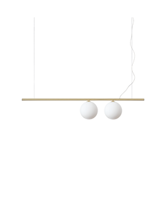 Полилей PERLINE SP2 OTTONE 282107 Ideal Lux 2xG9 | Osvetlenieto.bg