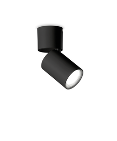 Спот TOBY PL1 NERO 271545 Ideal Lux 1xGU10 | Osvetlenieto.bg