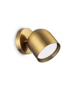 Спот DODO AP1 OTTONE 314129 Ideal Lux 1xGX53 | Osvetlenieto.bg