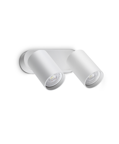 Спот DYNAMITE AP2 ROUND BIANCO 367378 Ideal Lux 2xGU10 | Osvetlenieto.bg