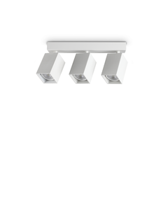 Спот DYNAMITE PL3 LINEAR SQUARE BIANCO 367415 Ideal Lux 3xGU10 | Osvetlenieto.bg