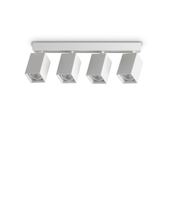 Спот DYNAMITE PL4 LINEAR SQUARE BIANCO 367422 Ideal Lux 4xGU10 | Osvetlenieto.bg