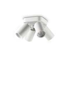 Спот DYNAMITE PL4 ROUND BIANCO 367439 Ideal Lux 4xGU10 | Osvetlenieto.bg