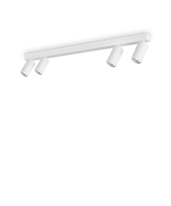 Спот PROFILO PL4 BIANCO 328188 Ideal Lux 4xGU10 | Osvetlenieto.bg