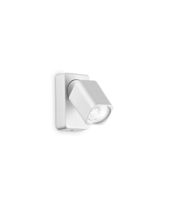 Спот RUDY AP1 SQUARE BIANCO 294766 Ideal Lux 1xGU10 | Osvetlenieto.bg