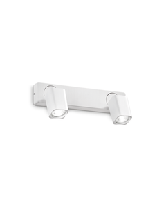 Спот RUDY AP2 SQUARE BIANCO 294803 Ideal Lux 2xGU10 | Osvetlenieto.bg