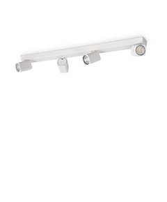 Спот RUDY PL4 SQUARE BIANCO 294827 Ideal Lux 4xGU10 | Osvetlenieto.bg