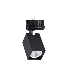 Спот за шина 4L DYNAMITE SQUARE NERO 371528 Ideal Lux 1xGU10 | Osvetlenieto.bg