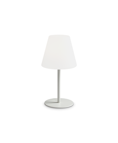 Външна настолна лампа ARCADIA TL1 BIANCO 365756 Ideal Lux 1xE27 IP44 | Osvetlenieto.bg