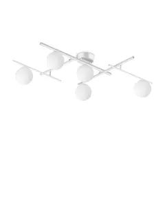 Плафон ATLAS PL5 BIANCO 328225 Ideal Lux 5xG9 | Osvetlenieto.bg