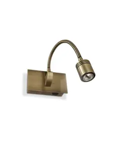 Аплик Dynamo Ap1 Brunito 121352 Ideal Lux LED | Osvetlenieto.bg