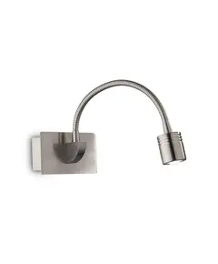 Аплик Dynamo Ap1 Nickel 031477 Ideal Lux LED | Osvetlenieto.bg
