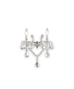 Аплик FLORIAN AP2 CROMO 035642 Ideal Lux 2xE14 | Osvetlenieto.bg