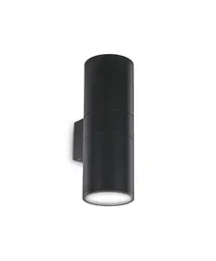 Аплик Gun Ap2 Big Nero 092317 Ideal Lux E27 IP54 | Osvetlenieto.bg