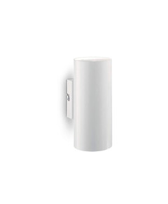 Аплик LOOK AP2 ROUND D60 H150 BIANCO 096018 Ideal Lux 2xGU10 | Osvetlenieto.bg