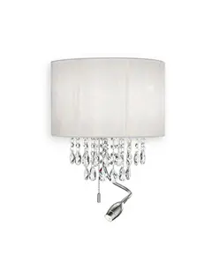 Аплик Opera Ap3 Bianco 068268 Ideal Lux E14 | Osvetlenieto.bg