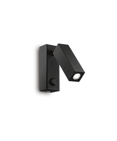 LED Аплик PAGE AP SQUARE NERO 142241 Ideal Lux | Osvetlenieto.bg