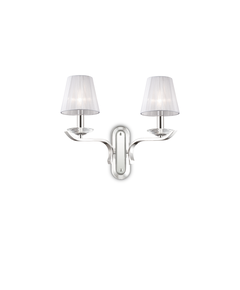Аплик PEGASO AP2 BIANCO 059211 Ideal Lux 2xE14 | Osvetlenieto.bg