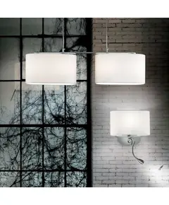 Аплик Sheraton Ap2 Bianco 074900 Ideal Lux E14 | Osvetlenieto.bg