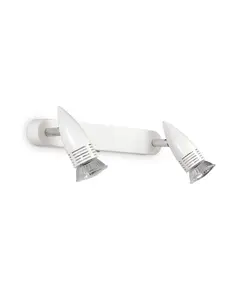 Двоен спот Alfa Ap2 Bianco 122717 Ideal Lux GU10 | Osvetlenieto.bg