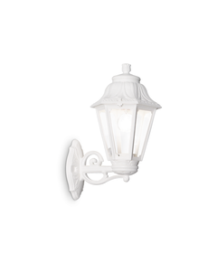 Фасаден аплик DAFNE AP1 BIG BIANCO 120423 Ideal Lux 1xE27 IP55 | Osvetlenieto.bg