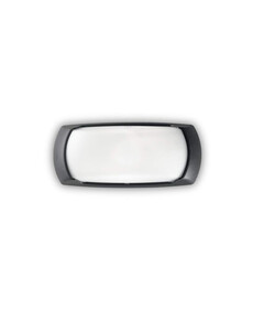 Фасаден аплик FELIX-2 AP1 NERO 123783 Ideal Lux 1xE27 IP66 | Osvetlenieto.bg