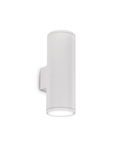 Фасаден аплик GUN AP2 BIG BIANCO 092300 Ideal Lux 2xE27 IP54 | Osvetlenieto.bg