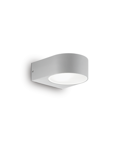 Фасаден аплик IKO AP1 GRIGIO 092218 Ideal Lux 1xE27 IP54 | Osvetlenieto.bg