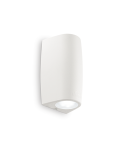 Фасаден аплик KEOPE AP2 BIANCO 147772 Ideal Lux 2xGU10 IP55 | Osvetlenieto.bg