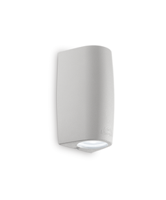 Фасаден аплик KEOPE AP2 GRIGIO 147796 Ideal Lux 2xGU10 IP55 | Osvetlenieto.bg