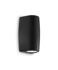 Фасаден аплик KEOPE AP2 NERO 147819 Ideal Lux 2xGU10 IP55 | Osvetlenieto.bg