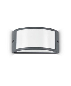 Фасаден аплик REX-1 AP1 ANTRACITE 092409 Ideal Lux 1xE27 IP44 | Osvetlenieto.bg