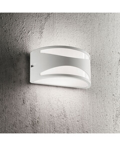 Фасаден аплик REX-3 AP1 BIANCO 092430 Ideal Lux 1xE27 IP44 | Osvetlenieto.bg