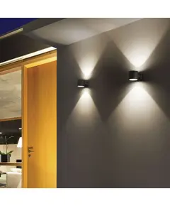 Фасаден аплик Snif Ap1 Round Antracite 061467 Ideal Lux G9 IP54 | Osvetlenieto.bg