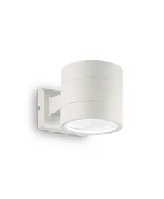 Фасаден аплик Snif Ap1 Round Bianco 144283 Ideal Lux G9 IP54 | Osvetlenieto.bg