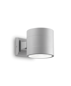 Фасаден аплик SNIF AP1 ROUND GRIGIO 061474 Ideal Lux 1xG9 IP54 | Osvetlenieto.bg