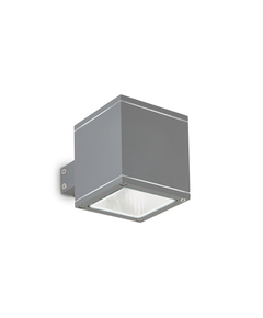 Фасаден аплик SNIF AP1 SQUARE ANTRACITE 121963 Ideal Lux 1xG9 IP44 | Osvetlenieto.bg