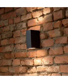 Фасаден аплик Up Ap2 Nero 115344 Ideal Lux G9 IP44 | Osvetlenieto.bg