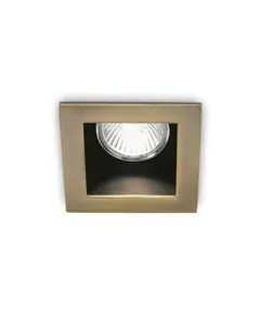 Квадратна луна за вграждане Funky Fi1 Brunito 083247 Ideal Lux GU10 | Osvetlenieto.bg