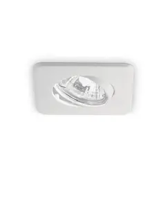 Квадратна луна за вграждане Lounge Fi1 Bianco 138978 Ideal Lux GU10 | Osvetlenieto.bg