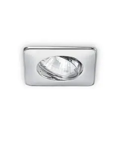 Квадратна луна за вграждане Lounge Fi1 Cromo 138985 Ideal Lux GU10 | Osvetlenieto.bg