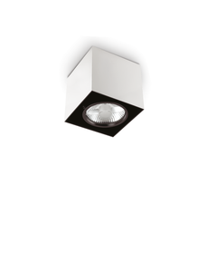 Луна за открит монтаж MOOD PL1 D09 SQUARE BIANCO 140902 Ideal Lux 1xGU10 | Osvetlenieto.bg