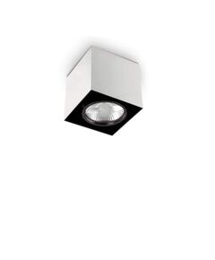 Луна за открит монтаж Mood Pl1 Small Square Bianco 140902 Ideal Lux GU10 | Osvetlenieto.bg
