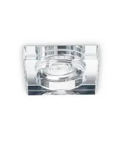 Луна за вграждане Blues Fi1 Square Trasparente 114019 Ideal Lux GU10 | Osvetlenieto.bg