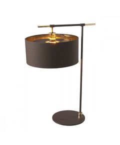 Настолна лампа Balance 1 Light Brown and Polished Brass Elstead Lighting | Osvetlenieto.bg