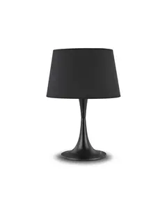 Настолна лампа London TL1 Big Nero 110455 Ideal Lux E27 | Osvetlenieto.bg