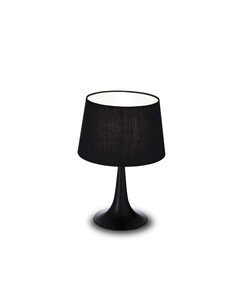 Настолна лампа LONDON TL1 NERO 110554 Ideal Lux 1xE27 | Osvetlenieto.bg
